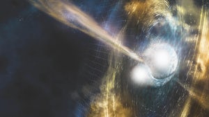 Neutron star smashup produces gravitational waves and light in unprecedented stellar show​