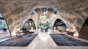 The Fabricwood installation by Produce Workshop for designer furniture store Xtra in Singapore, was named the ...
