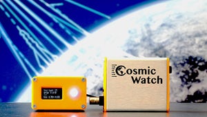 Handheld muon detector catches ghostly cosmic ray particles